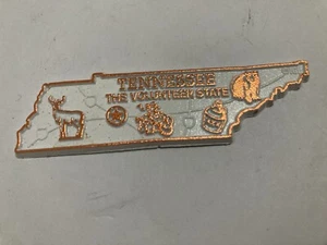 Tenessee State Map Fridge Magnet Slightly Used - Picture 1 of 1