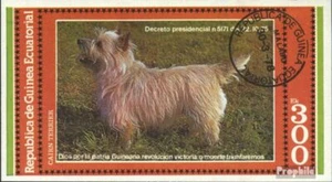 Guinea Ecuatorial Bloque 309e (edición completa) usado 1978 perros - Imagen 1 de 1