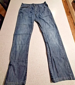 Pantalones de mezclilla Jonathon Adams azules para hombre talla 30 - Imagen 1 de 15