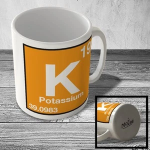 TASSE_ELEM_044 (19) Kalium - K - Science Mug - Bild 1 von 1