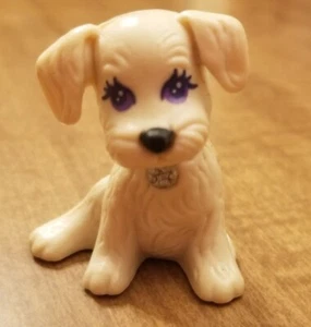 Vintage Littlest Pet Shop Splash Happy Puppies Kenner 1993 White Dog Free Ship - Picture 1 of 8