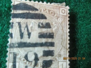 1880 Regno Unito 4 Pence Victoria FRANCOBOLLO. USATO, - Foto 1 di 2