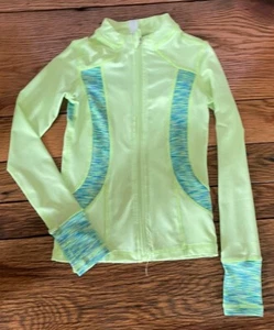 Girls 90 Degree By Reflex Athletic Jacket Full Zip Sz 4 - Picture 1 of 3