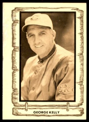 George Kelly 1982 Cramer Baseball Legends Series 3 Card# 62 - Image 1 of 4