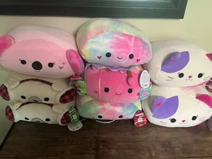 7 NEW W/TAGS Squishmallow stackables Christmas 2024 and Valentines Day 2025 - Picture 1 of 7