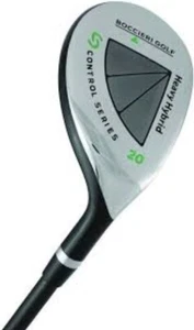 BOCCIERI 20 DEGREE (3-IRON) HYBRID, ACER VELOCITY GRAPHITE SHAFT, EGK GRIP - Picture 1 of 9