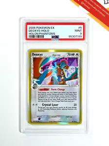 Pokemon PSA 9 Deoxys Delta Species #5 Holo Ex Holon Phantoms 2006 English - Picture 1 of 3