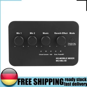 Digital Audio Mixer 3.5mm AUX BT Connection for DJ Sound Home Party & Theater - Bild 1 von 12