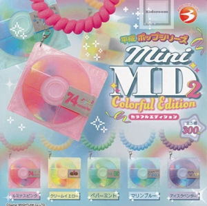 mini MD2 Colorful Edition Mascot Capsule Toy 5 Types Full Comp Set Gacha New - Picture 1 of 5