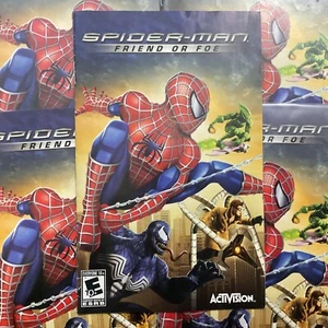 Spider-Man Friend or Foe PS2 Playstation 2 nur Bedienungsanleitung - Bild 1 von 7