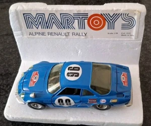 MARTOYS ALPINE RENAULT RALLY, Scala 1/24, cod.0101, OTTIME CONDIZIONI NO BOX - Foto 1 di 8