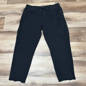 J Crew Jogger Pants Mens Medium Heritage Brushed Rib Knit Sweatpants - RIPPED - Picture 1 of 10
