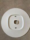 White Wall Plate Bracket Round Cover For Ecobee3 lite Smart Wi-Fi Thermostat
