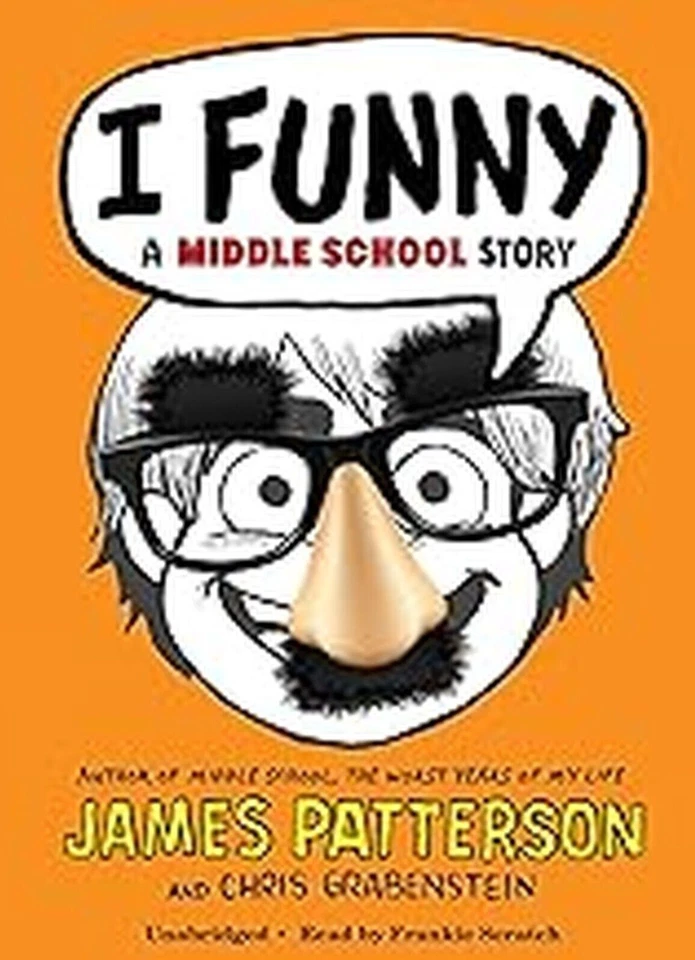 I Funny A Middle School Story James Patterson & C Grabenstein Paperback book NEW - Image 1 of 1