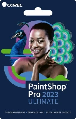 Corel PaintShop Pro 2023 Ultimate Vollversion Win PKC Dauerlizenz +Handbuch NEU - Bild 1 von 4