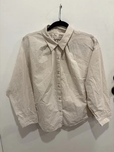 Zara Kids 13-14 Blouse Oversized 100% Cotton - Picture 1 of 4