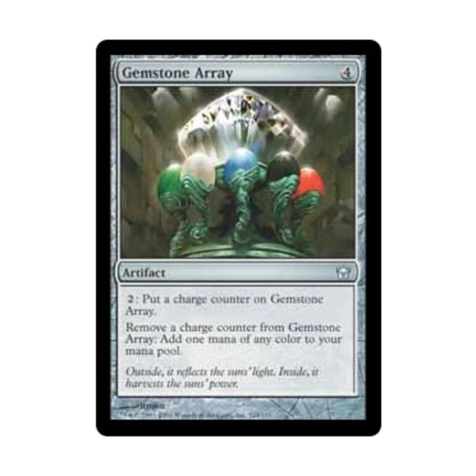WOTC MtG Fifth Dawn Gemstone Array (U) (Foil) EX - Image 1 of 1