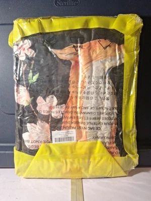 Manta para ella de zorro y flores multicolor sin marca. Foto 1 de 2