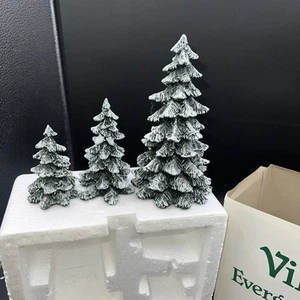 Dept 56 Village Evergreen Trees FREE SHIPPING - Picture 1 of 4