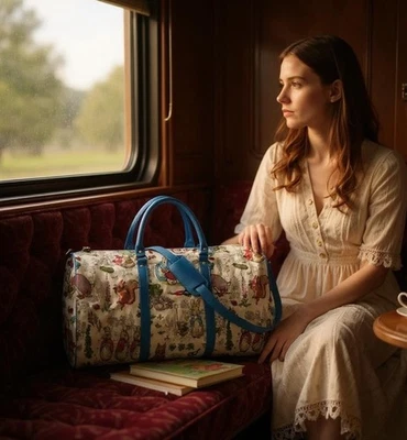 Signare Tapestry Beatrix Potter Peter Rabbit Large Shoulder Grab Holdall Bag - Image 1 of 4