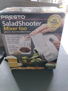 Presto Salad Shooter Mixer Too 02980 Electric Slicer Shredder Mixer NEW Seal Box - Picture 1 of 10
