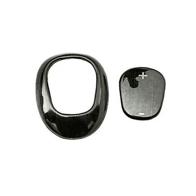 Juego de molduras de cubierta de cabeza de perilla de cambio de marchas negro titanio para Chevrolet Equinox 18-2021 Foto 1 de 4