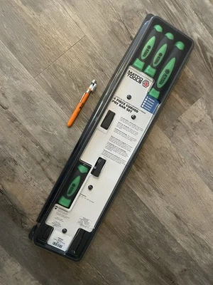 Новый Matco 4 шт. зеленый изогнутый наконечник Prybar набор в лоток для хранения (8,12,17,25») и самовывоз - Изображение 1 из 4