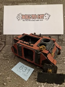 Warhammer 40k Caos Marines Espaciales Hereje Astartes Rinoceronte Incompleto - Imagen 1 de 1