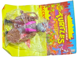 VINTAGE TOY BOOTLEG MEXICAN FIGURE Teenage Mutant Ninja Turtles Rocksteady 80'S  - Picture 1 of 4