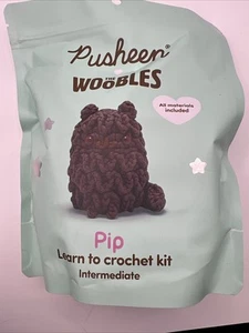 The Woobles Pusheen PIP Learn to Crochet Kit Intermediate Difficulty - Picture 1 of 3