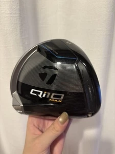 TaylorMade Qi10 MAX Driver 10.5 Head with Cover Used Condition - Picture 1 of 7