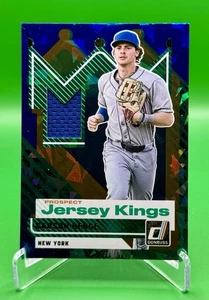 2025 Donruss Baseball Carson Benge Prospect Jersey Kings Blue Ice - Picture 1 of 2