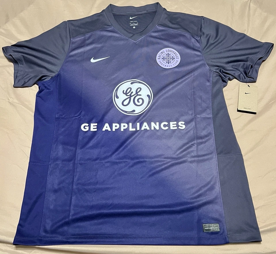 Racing Louisville NWSL Purple Soccer Jersey Size XL Nike New With Tags - Image 1 of 4