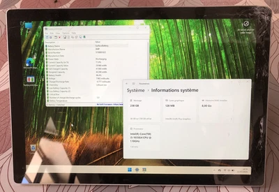 Tablette surface pro 7 1866 ECRAN Vitre HS / MOT DE PASSE BIOS - Photo 1/4