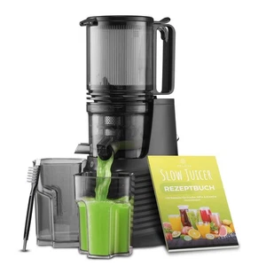 VELOJA® Slow Juicer Pro · Kaltpresse Entsafter für Früchte & Gemüse + Rezeptbuch - Bild 1 von 10
