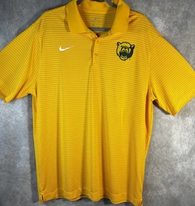 Herren Nike Dri Fit Baylor Bears Stadium Polo XL Gold/Streifen - Bild 1 von 7