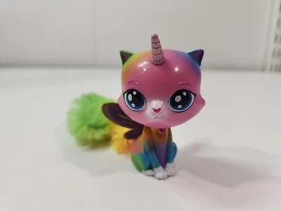 2019 FUNRISE TOYS -RAINBOW BUTTERFLY UNICORN KITTY - 3" TALL FELICITY  - Image 1 of 4