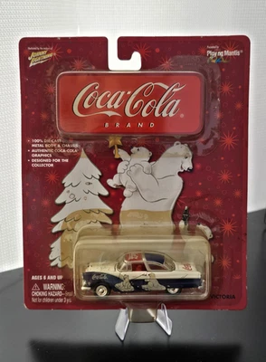 Johnny Lightning 1955 Ford Crown Victoria Coca Cola Polar Bears Christmas - Image 1 of 4