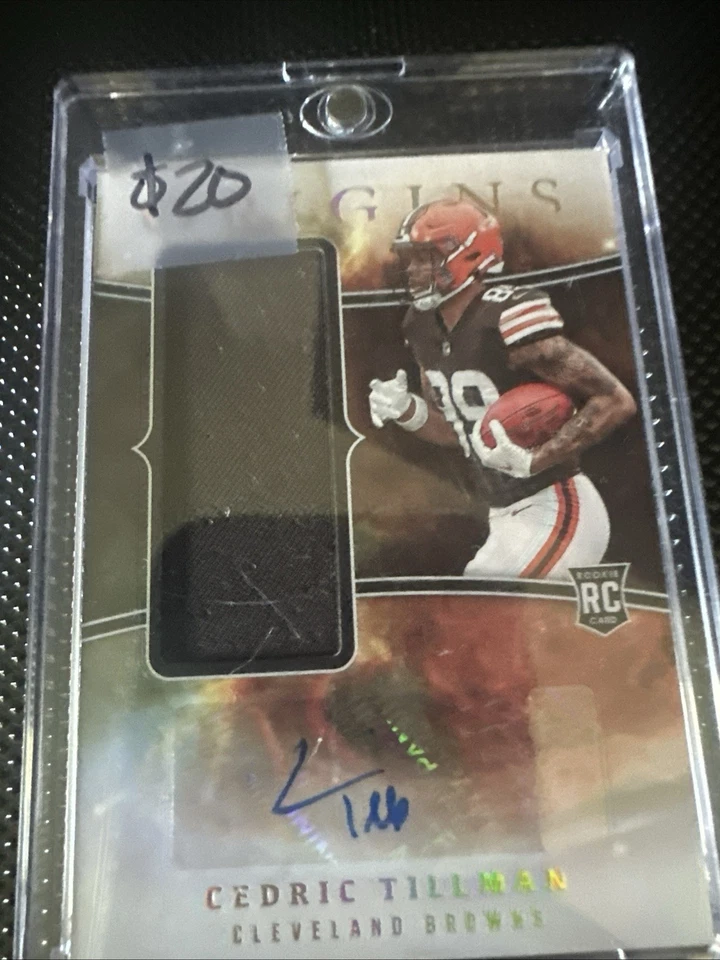 2023 Panini Origins - Rookie Jumbo Jersey Autographs Cedric Tillman #RJJA-CTI   - Image 1 of 1