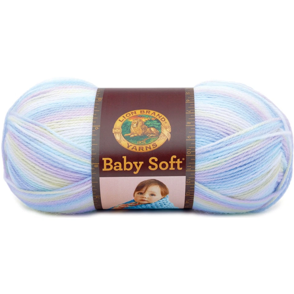 Lion Brand 920-218 Baby Soft Yarn-Pastel Print (6Pk) - Image 1 of 1