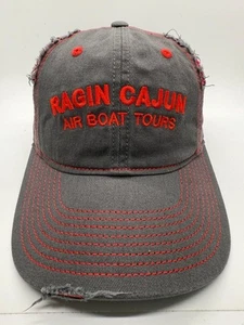 Gorra de algodón marrón envejecido Ragin Cajun Air Boat Tours - Imagen 1 de 7