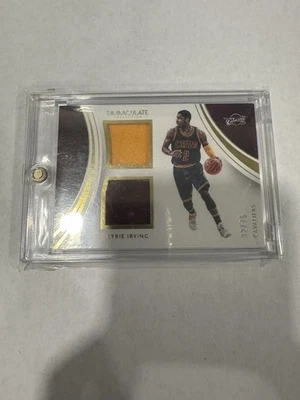 2015-2016 Kyrie Irving Dual Patch Immaculate /75 - Image 1 of 2