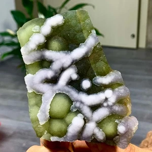 392G seltene transparente grün-weiße Würfel Fluorit Mineral Kristall Probe/HeNan - Bild 1 von 24