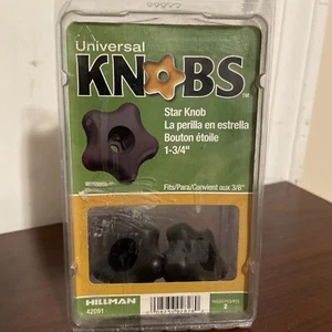 Hillman universal knobs star knob 1-3/4” - Picture 1 of 8