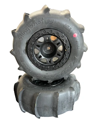 B198 Pro-line 1158-00 Sling Shot SC 2.2/3.0 (2) Tire & Wheel Front or Rear NEW - Image 1 of 4