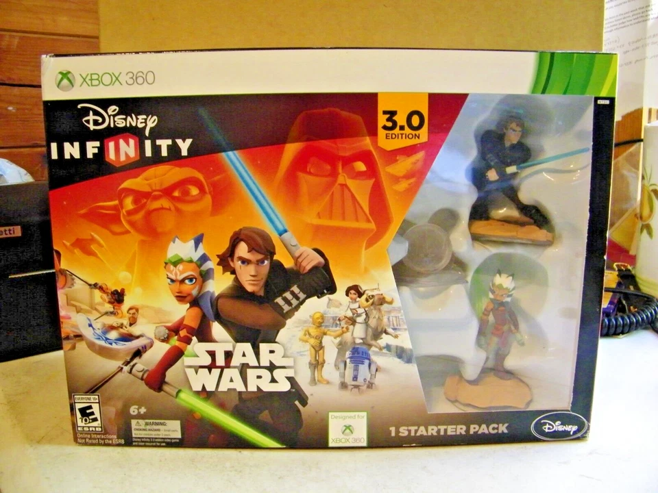XBOX 360 Disney Infinity Star Wars Starter Pack 3.0 Edition Never Opened box - Image 1 of 2