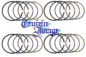 YAMAHA FZ750 2LM GENESIS STANDARD PISTON RINGS SET 4 RINGS INCLUDE 11-Y2KTPR - Picture 1 of 1