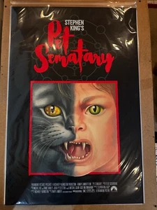 Stephen King's Pet Sematary Robert Giusti 24”x36” Serigrafía Como Nueva #6/40 2022 - Imagen 1 de 5
