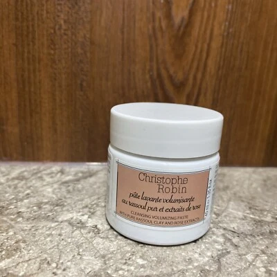 Pasta limpiadora voluminizadora Christophe Robin 40 ml tamaño de viaje de lujo nueva sin caja Foto 1 de 4