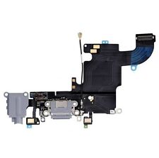 OEM Gray Charging Port Headphone Jack Mic Audio Flex Cable For iPhone 6S 4.7''